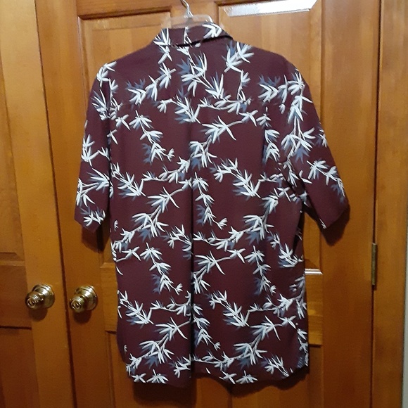 Van Heusen Leaf Design Shirt - Picture 3 of 3